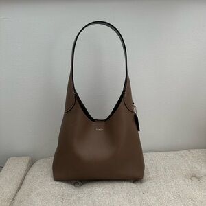 Brooklyn Shoulder Bag 28 in Dark Stone